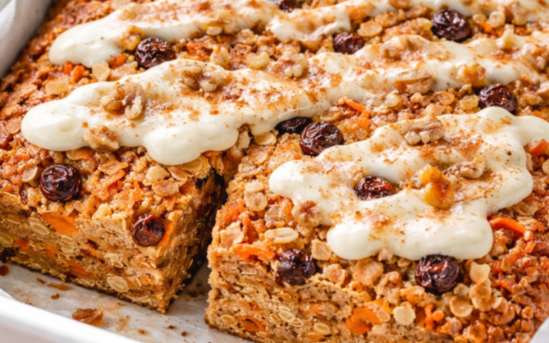 Carrot Cake Baked Oats