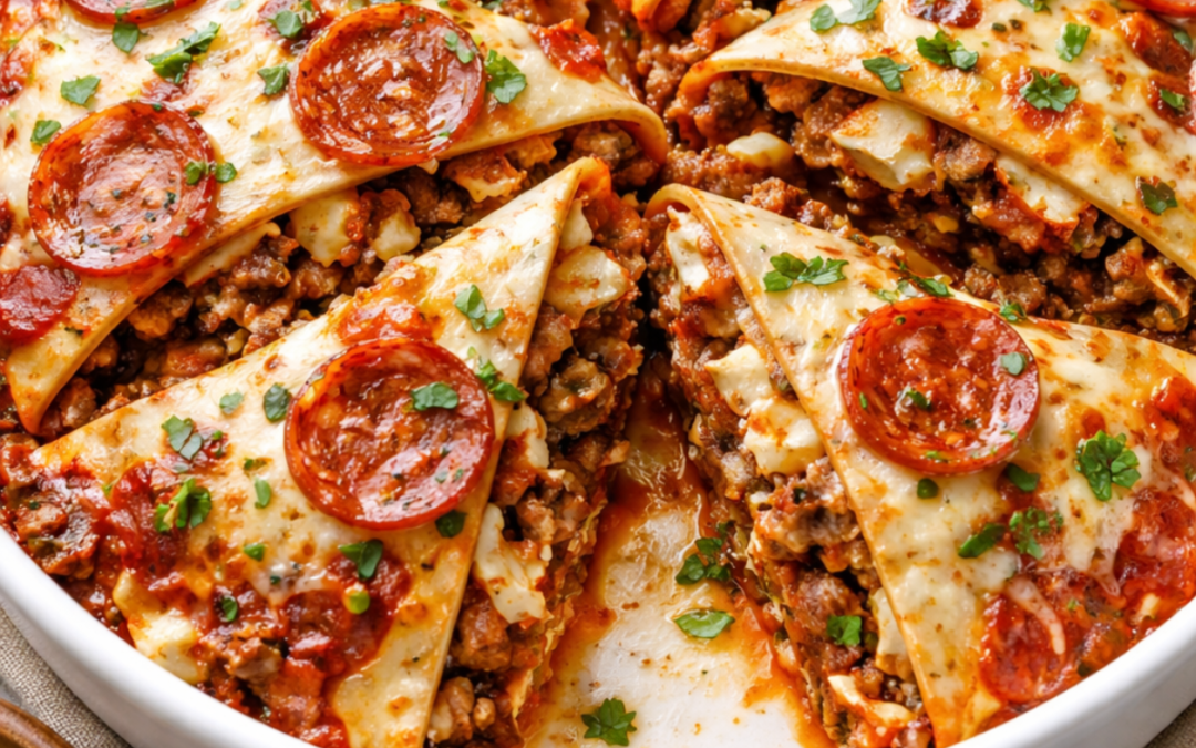 Pizza Pocket Skillet