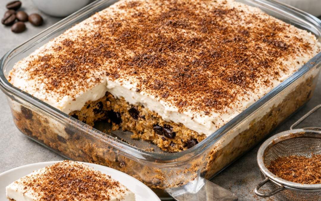 Tiramisu Baked Oats