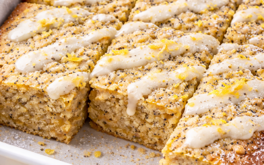 Lemon Poppy Baked Oats