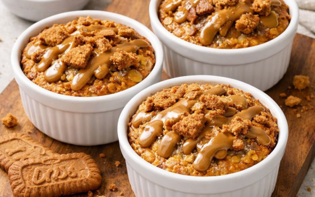 Biscoff Baked Oats