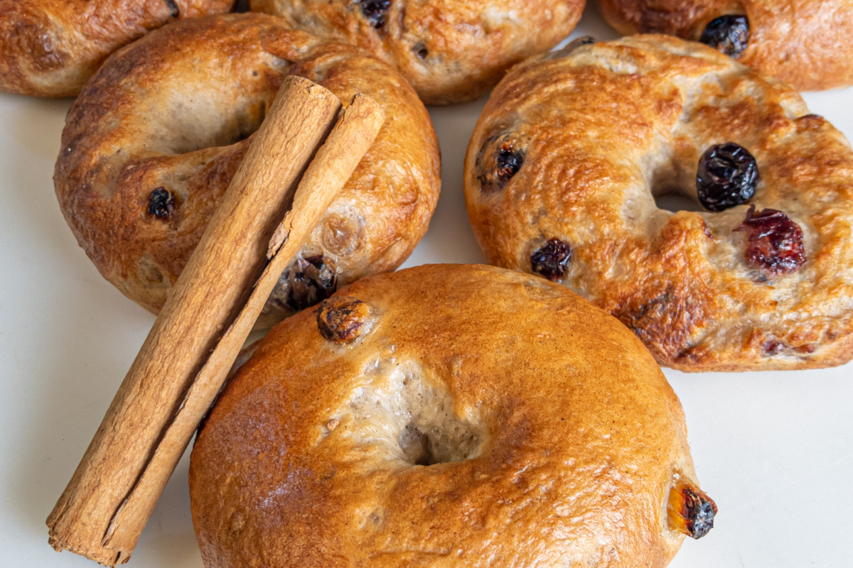 Pumpkin Spice Bagels