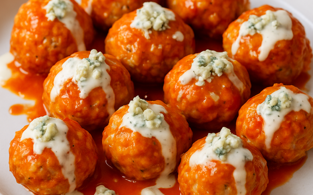 Buffalo Chicken Meatballs