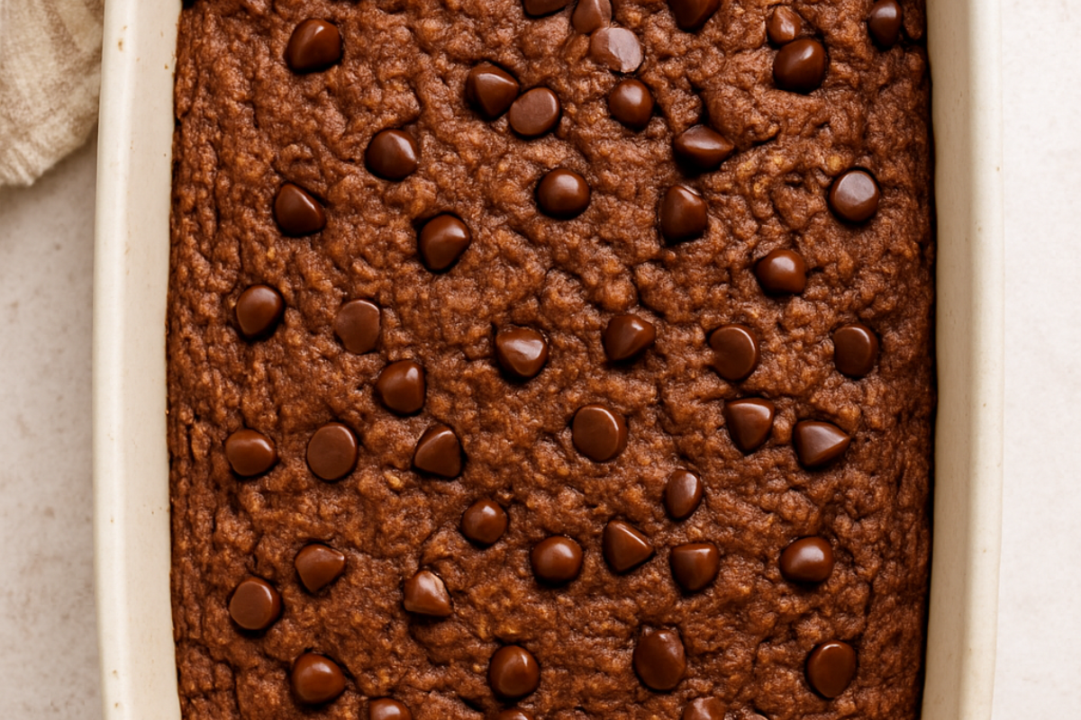 Chocolate Baked Oats