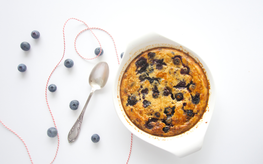 Baked Protein Cheesecake Oats