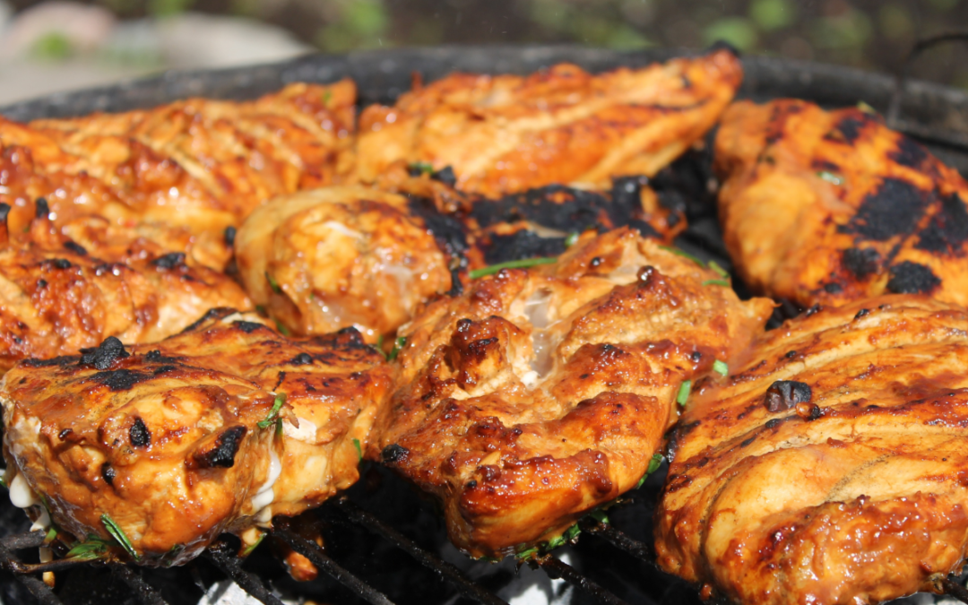 Sheet Pan Hot Honey Chicken