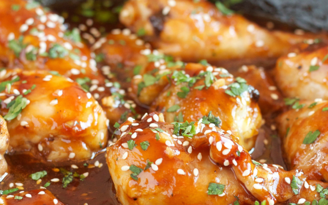 Honey Garlic Chicken Thighs