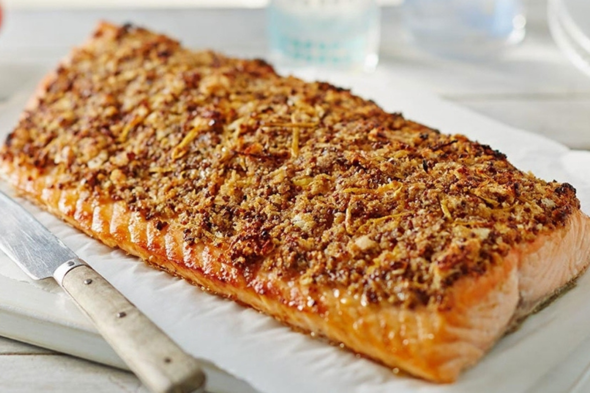 Mustard Crusted Salmon