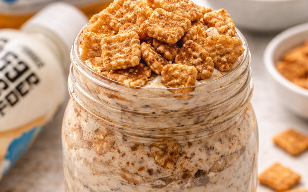 Cinnamon Toast Crunch Overnight Oats