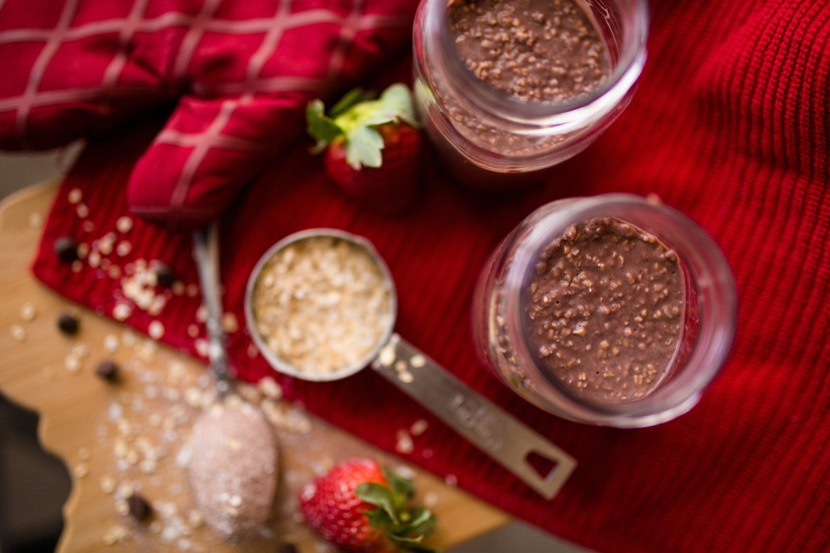 Chocolate Lovers Overnight Oats