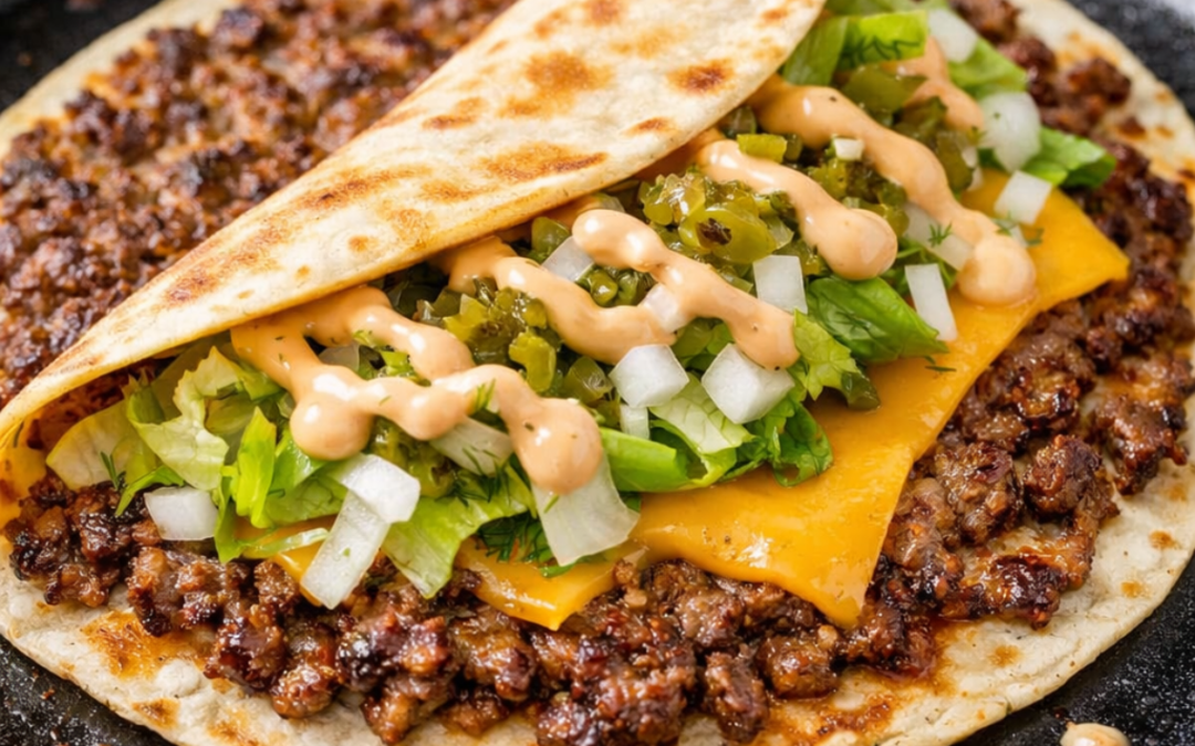 Smash Burger Tacos