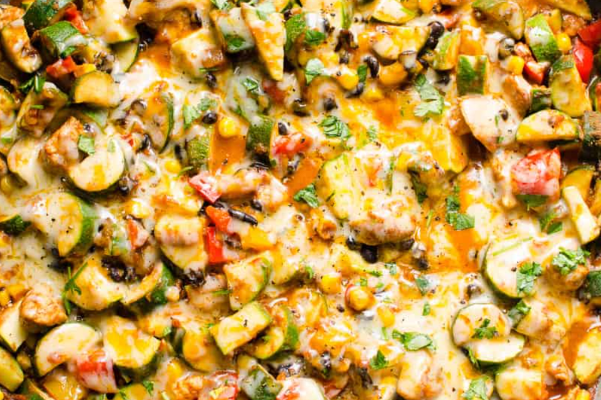 Zucchini Chicken Skillet