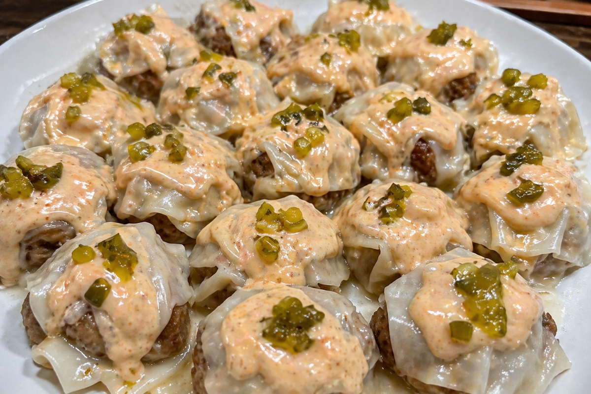 Big Mac Dumplings