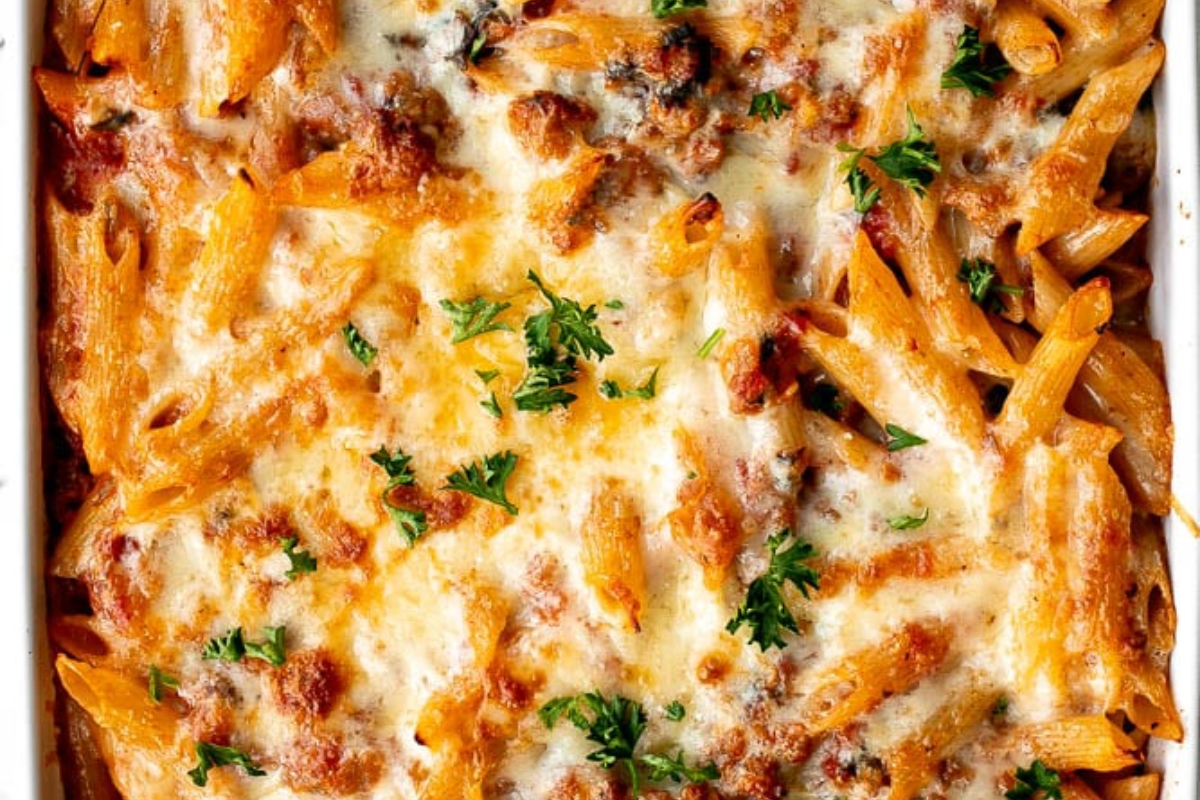 Lazy Baked Ziti