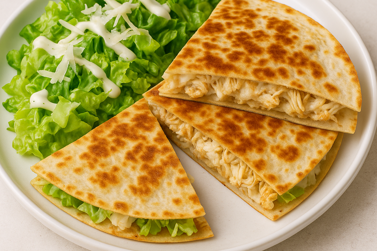 Chicken Caesar Quesadilla