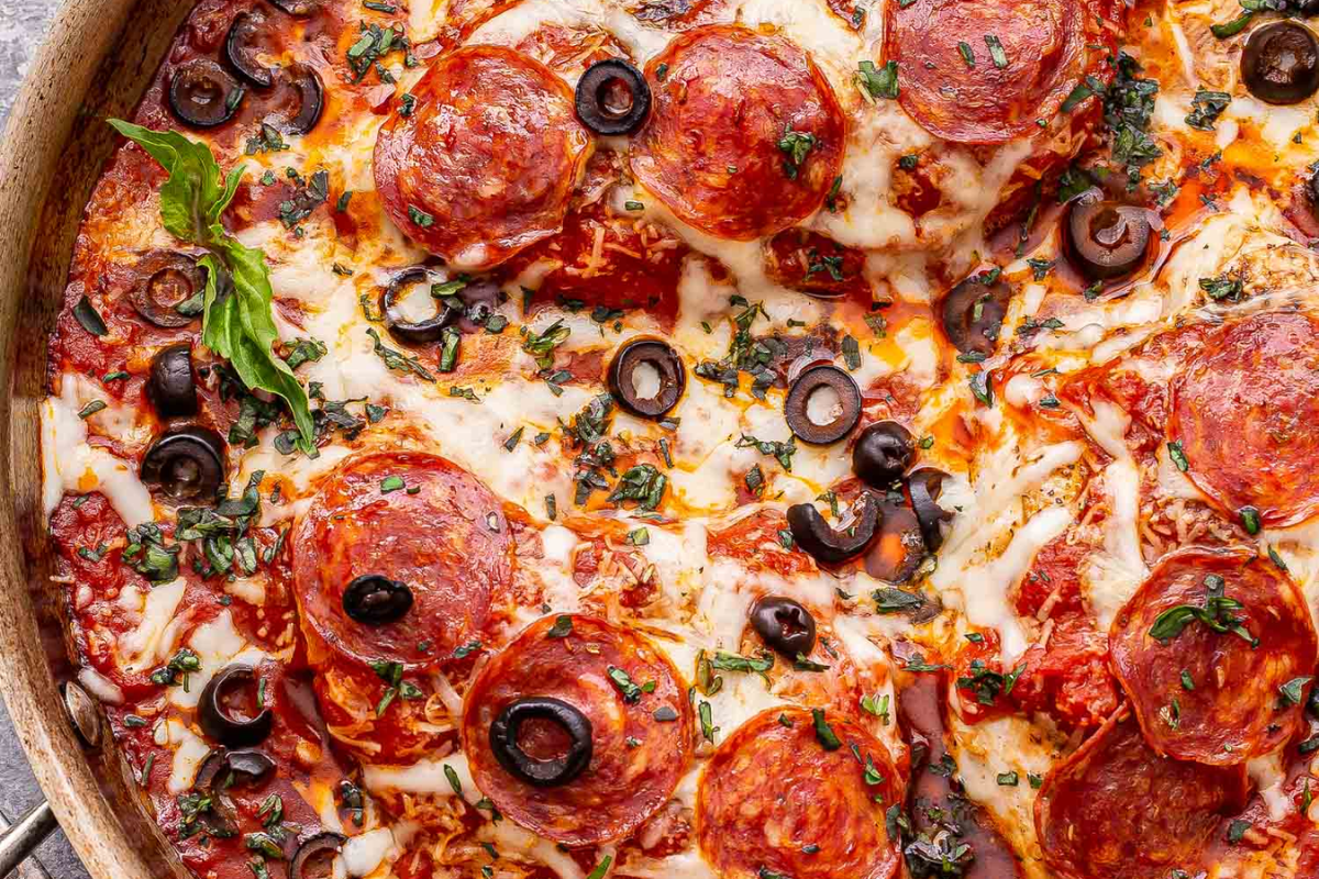 Pepperoni Pizza Pan