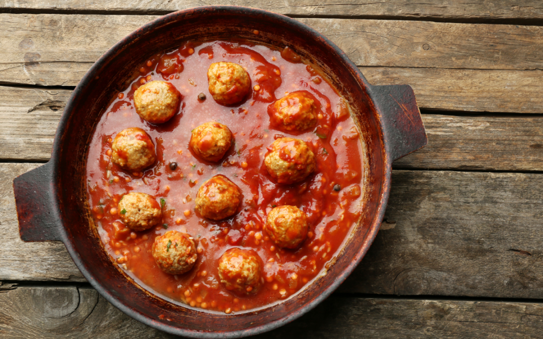 Chicken Parm Meatballs
