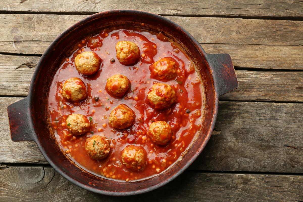 Chicken Parm Meatballs