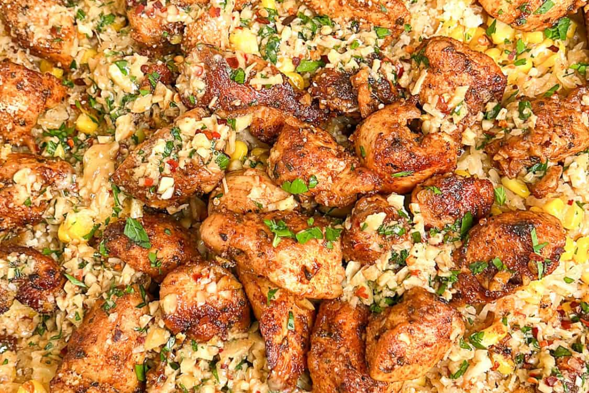 One Pot Garlic Parmesan Chicken