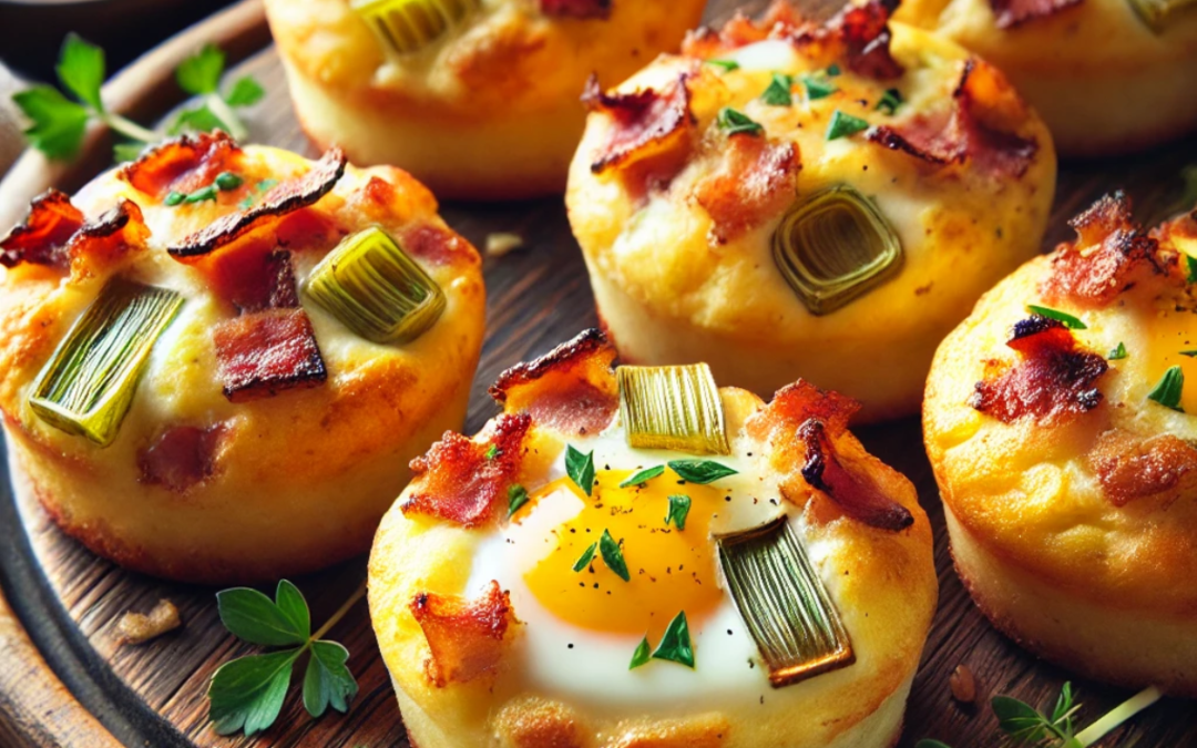 Bacon & Leak Egg Bites