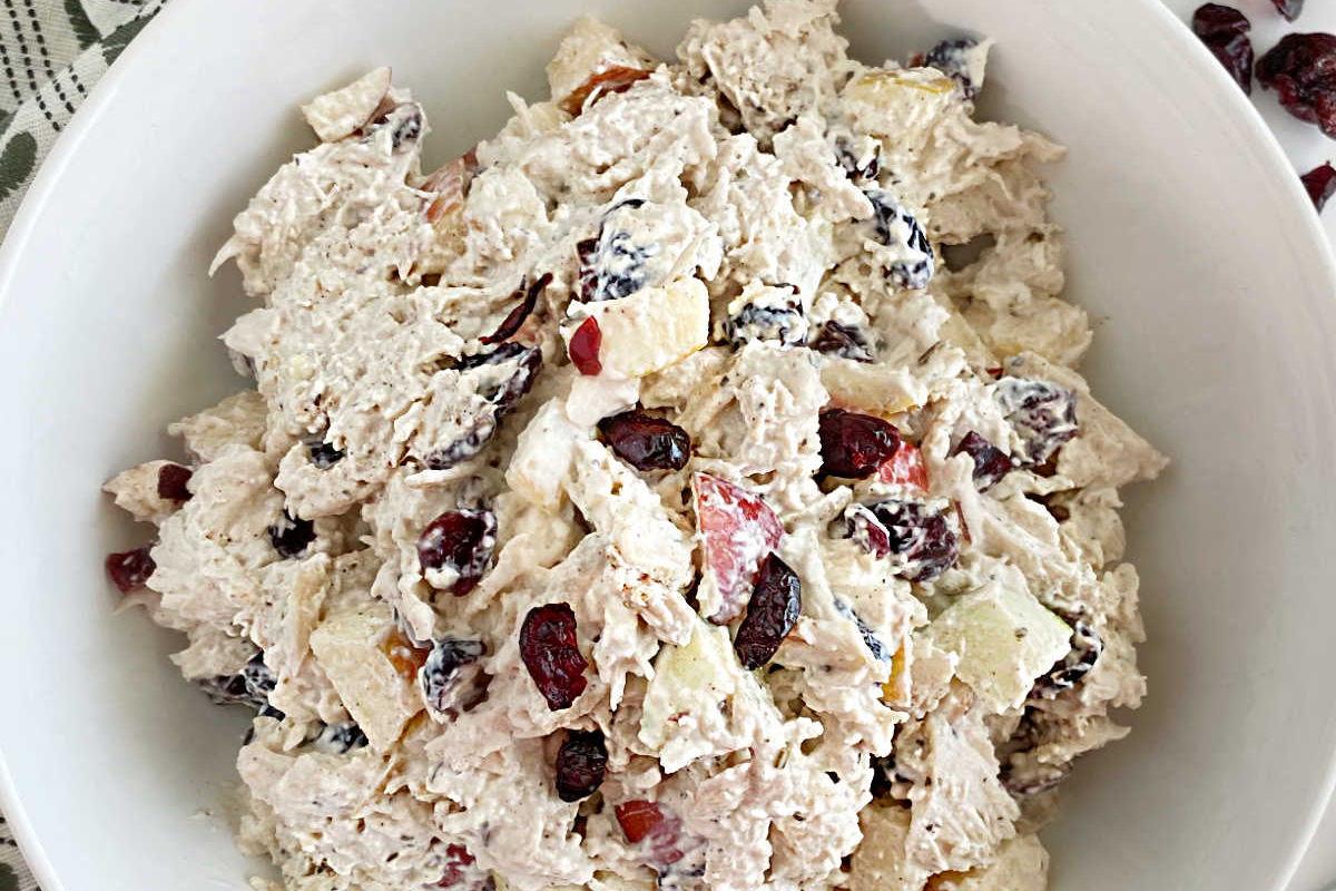 Cranberry Apple Chicken Salad