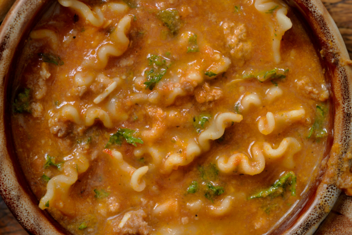 Lasagna Soup