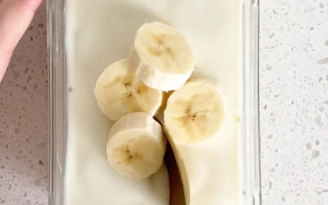 Banana Pudding Overnight Oats