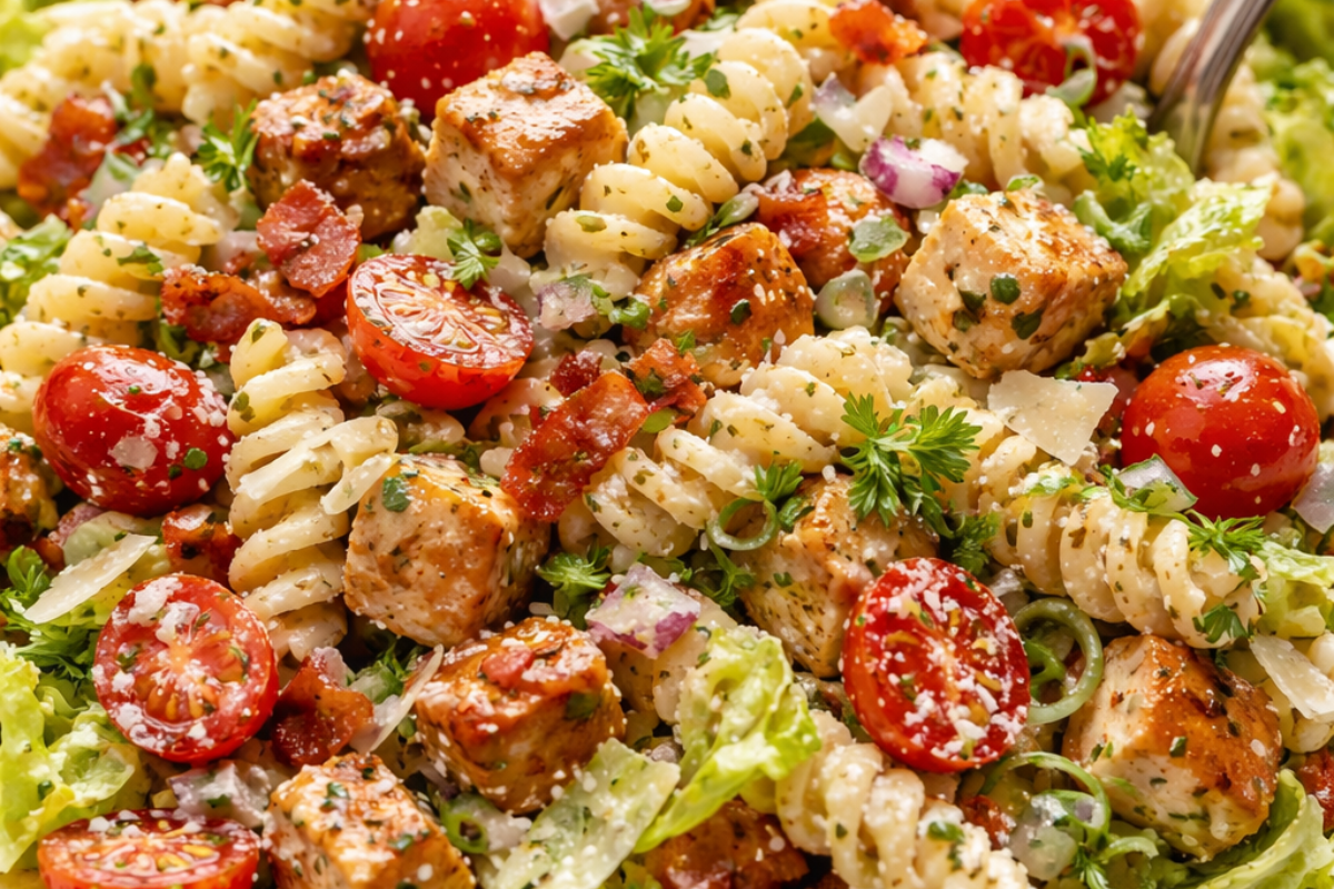Chicken BLT Pasta Salad