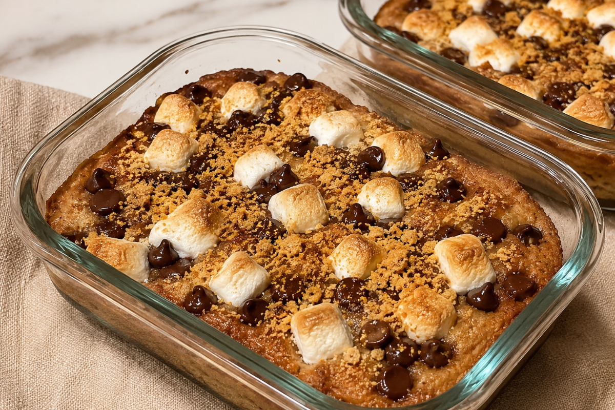 S’mores Baked Oats