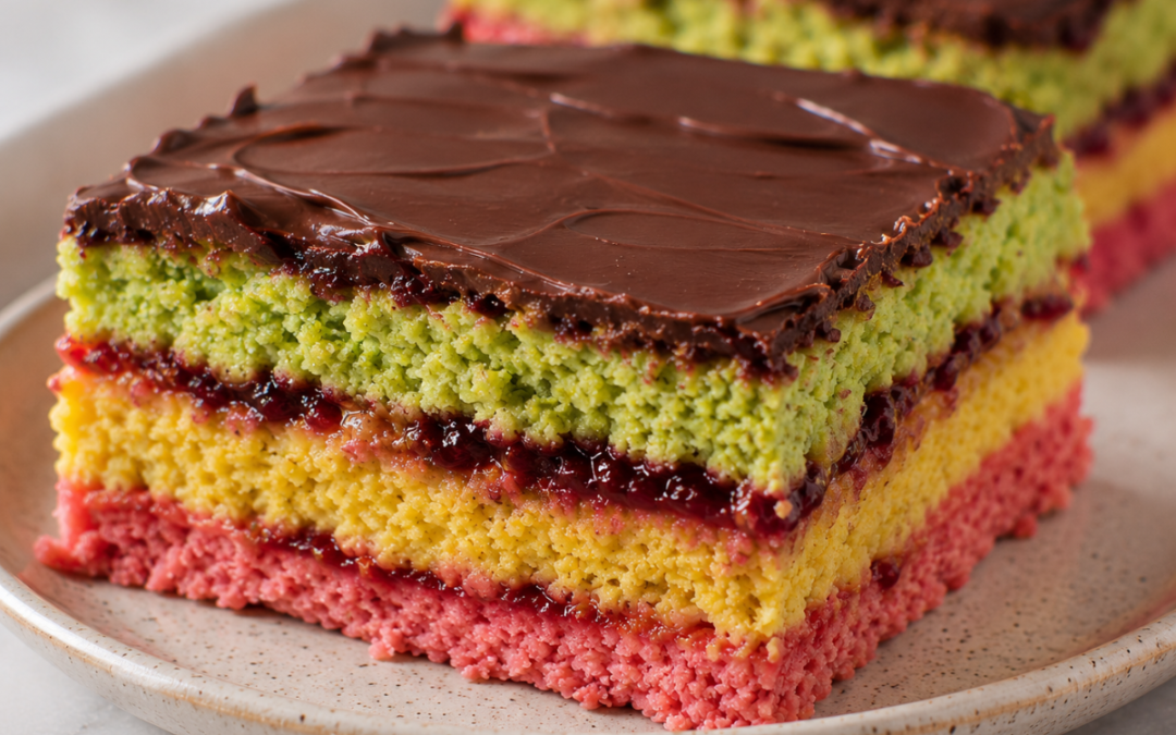 Rainbow Cookie Baked Oats
