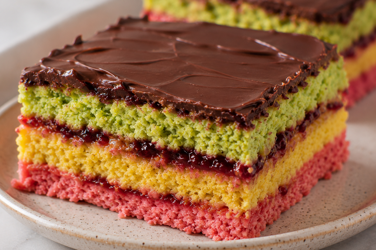 Rainbow Cookie Baked Oats