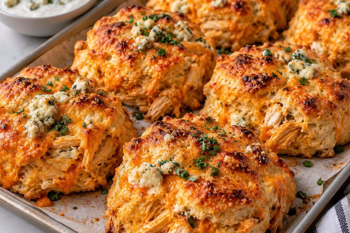 Buffalo Chicken Biscuit